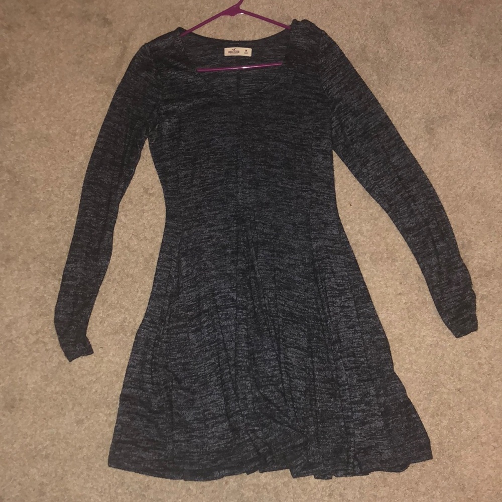 Hollister Long Sleeve Thin Sweater Dress